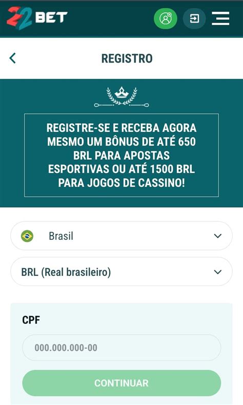 Bônus 22Bet: Ganhe até R$ 650 no Cadastro! 